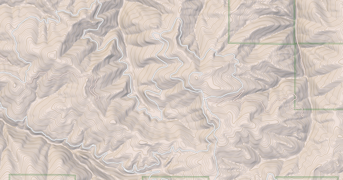 Map preview of HOYT MOUNTAIN CUTOFF