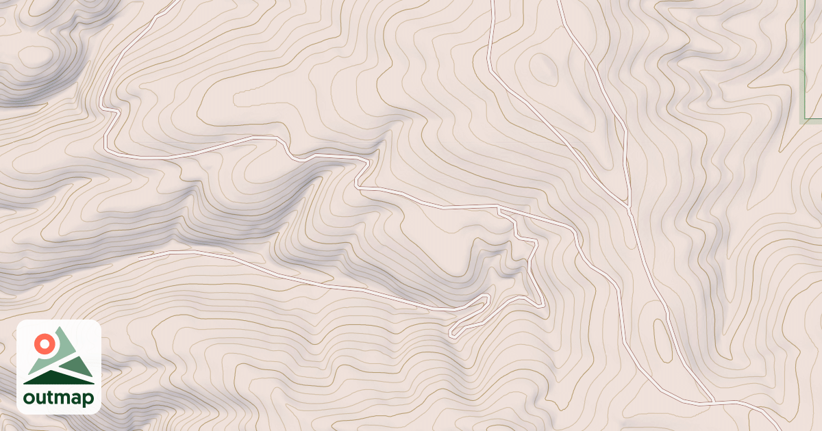 Map of DECKER GULCH