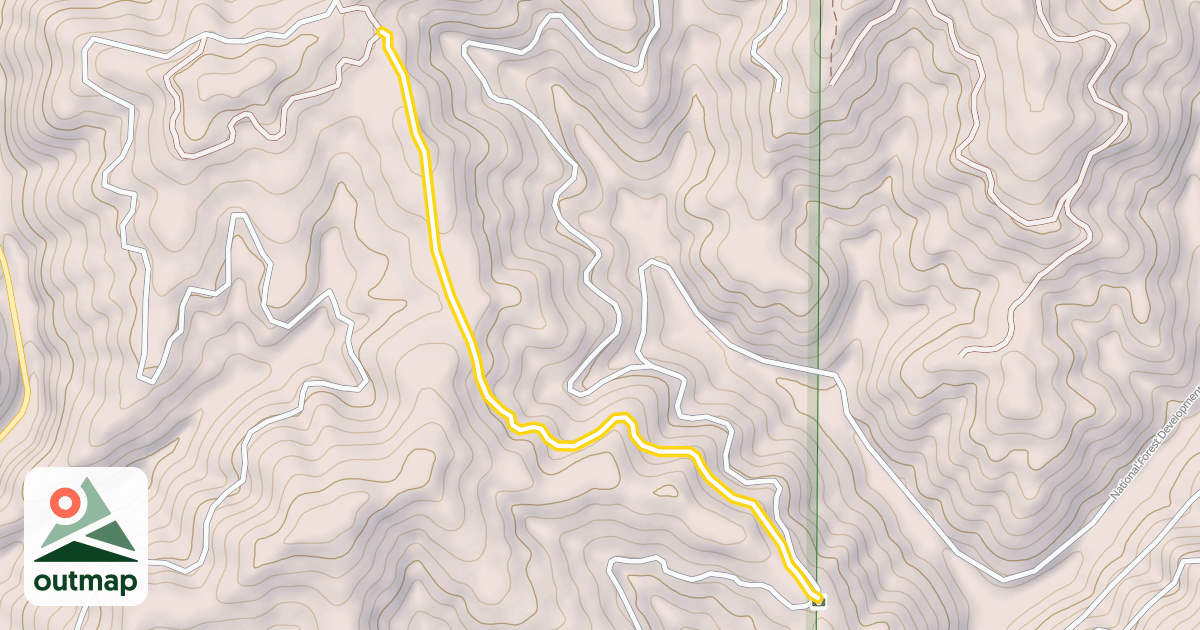 Map of Meadow Creek