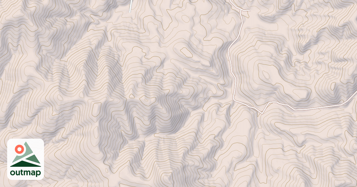 Map of MUD SPRING