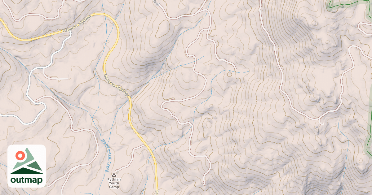 Map of BEARTRAP MEADOW