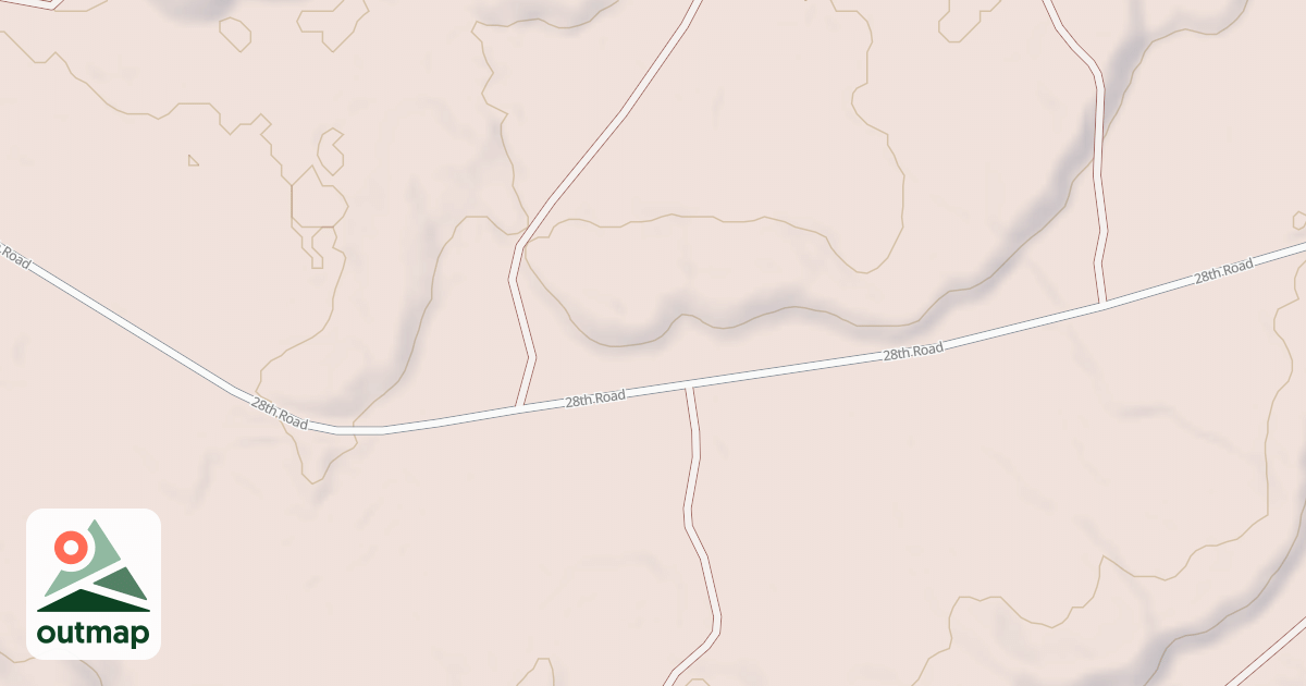 Map of Big Bay De Noc Snomo