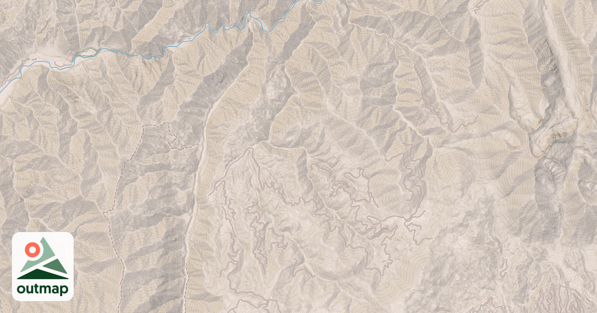 Map of ROARING RIVER
