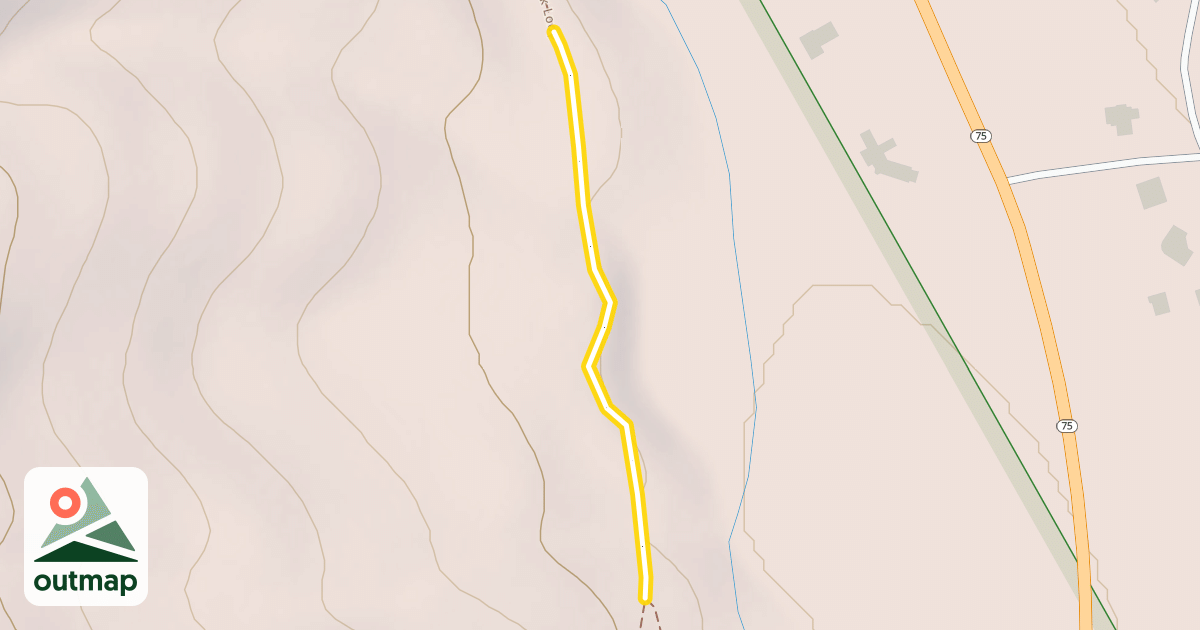 Map of Fox Creek Loop