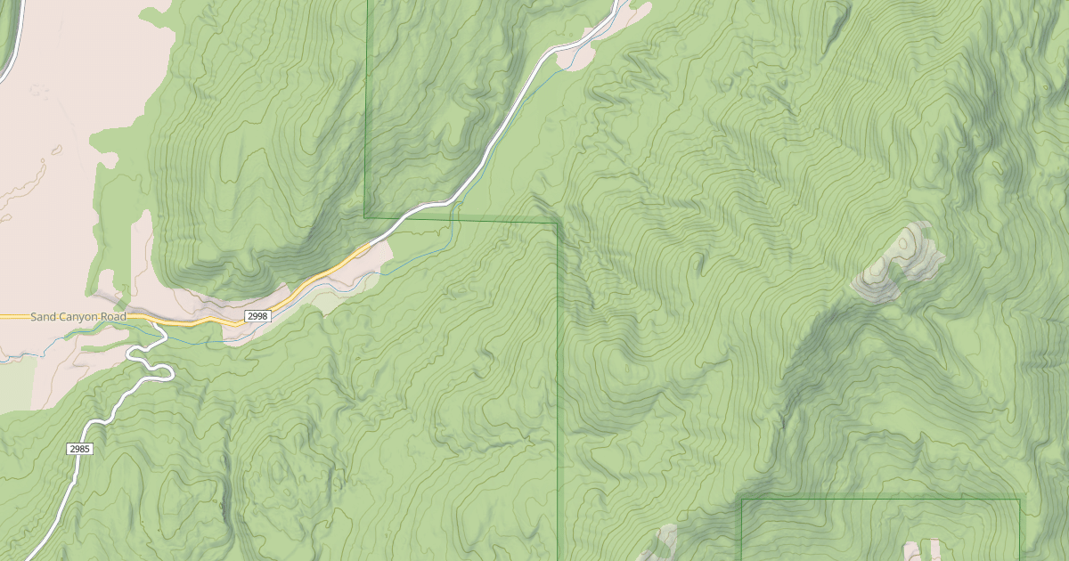 Map preview of MITCHELL MTN