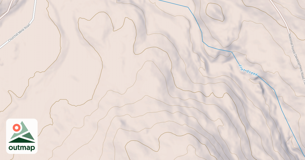 Map of USFS Motor Vehicle Use Map Roads {AAFC2160-DA4D-4BB1-866E-0AE5674ACAD4}