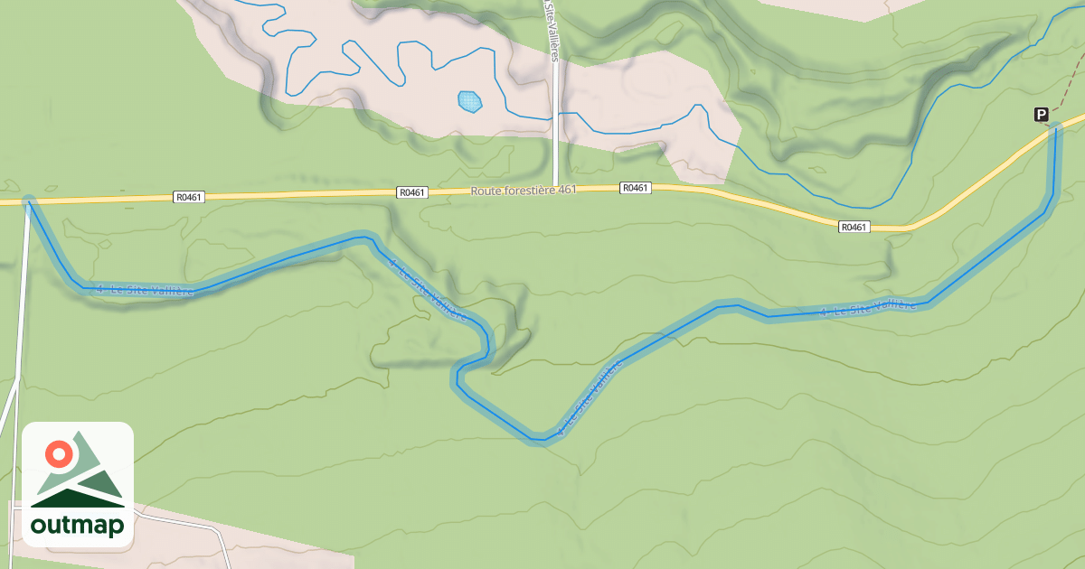 Map of 4- Le Site Vallière
