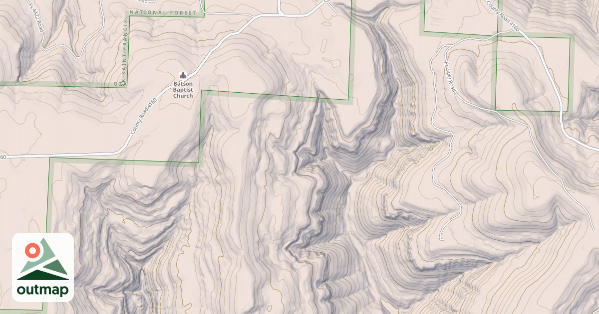 Map of FREDRICK POINT
