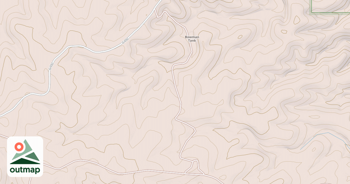 Map of BOWMAN