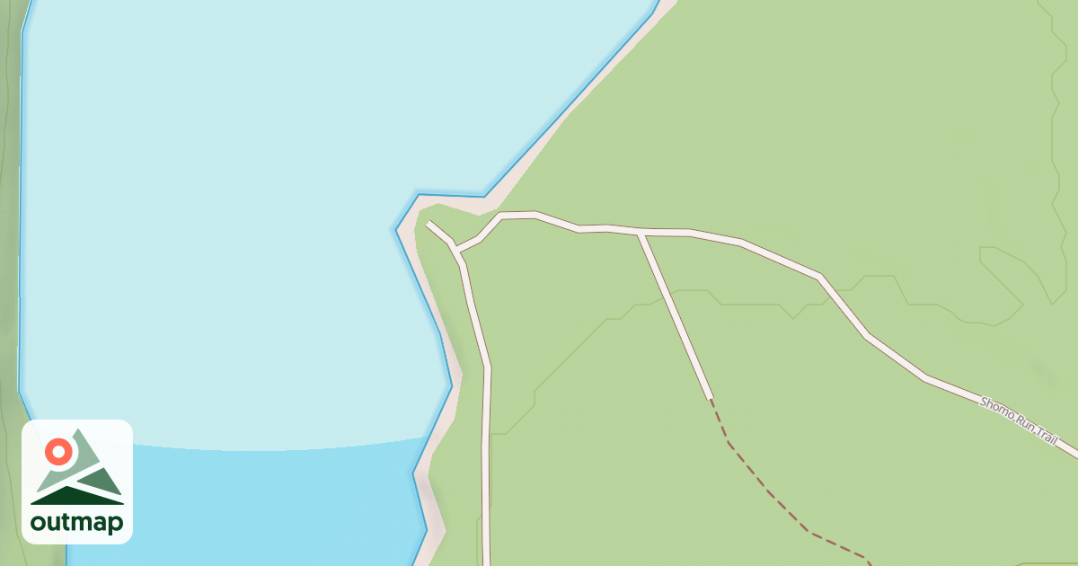 Map of Prince Gallitzin State Park Trails
