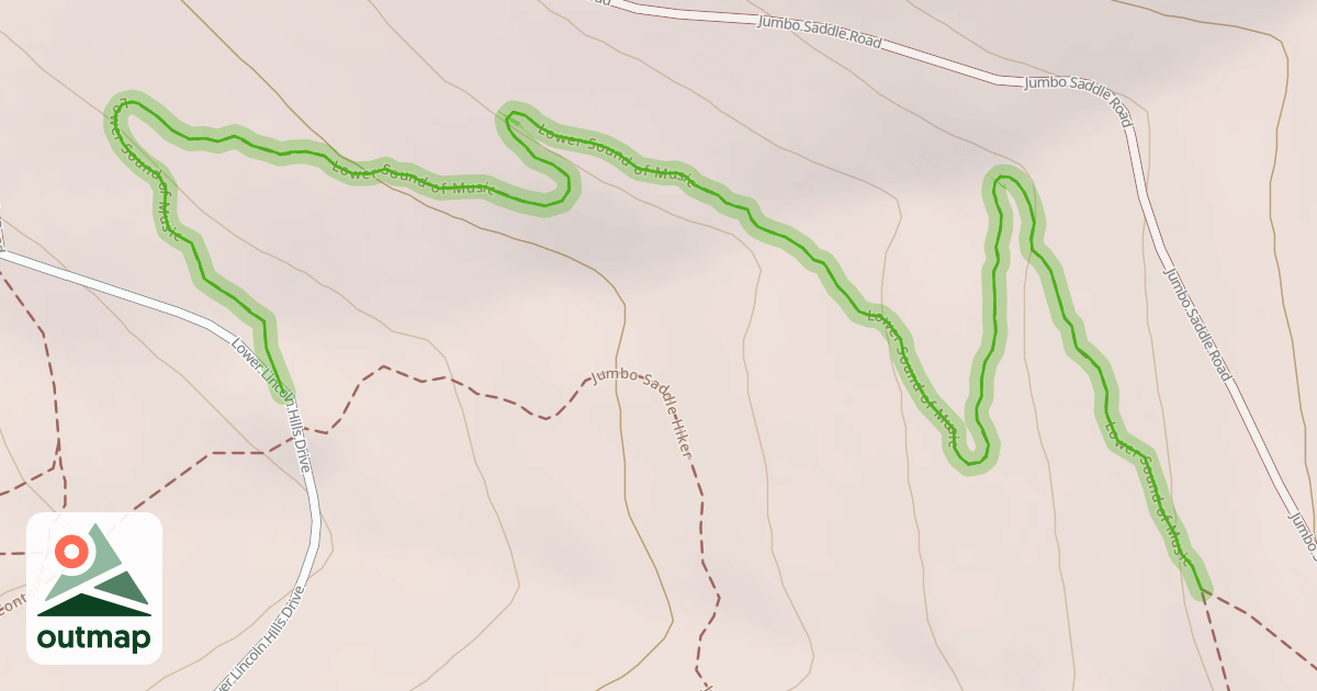 Map of Lower Sound of Music