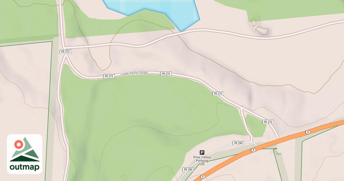 Map of Pine Valley