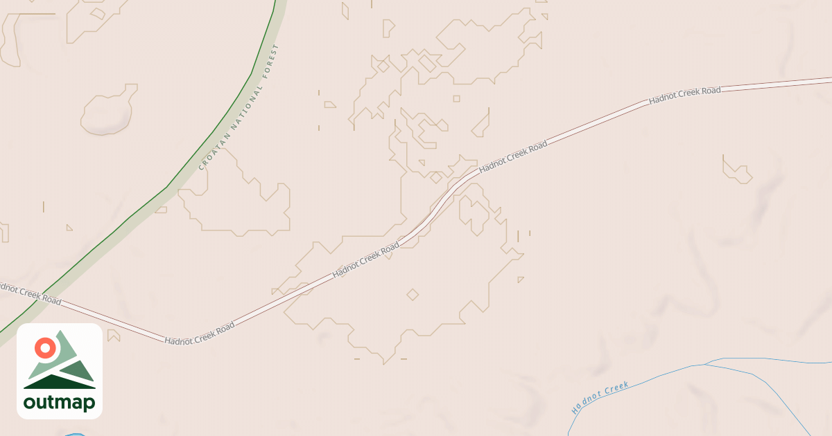 Map of HADNOT RD