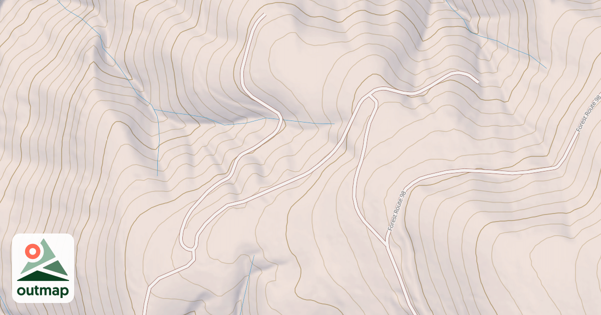 Map of BANNER MINE SPUR