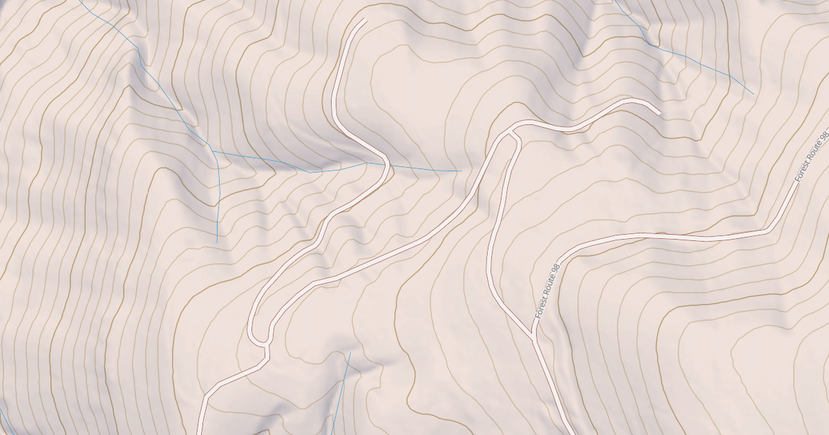 Map preview of BANNER MINE SPUR