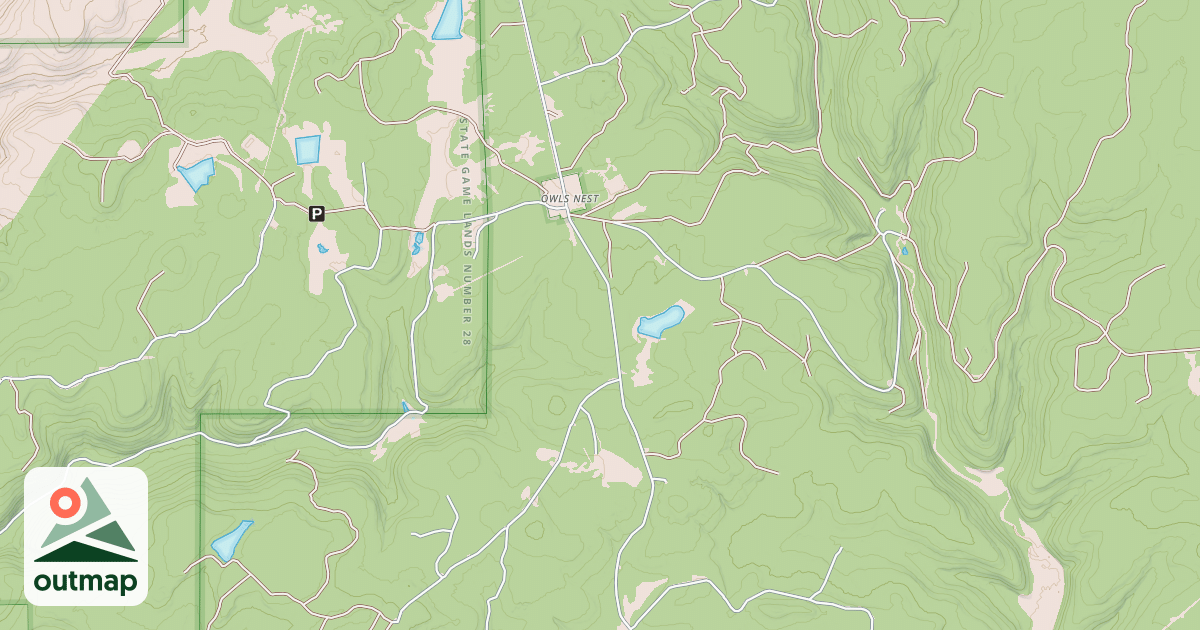 Map of Timberline Atv E Loop