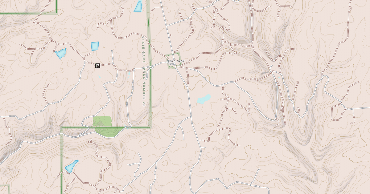 Map preview of Timberline Atv E Loop
