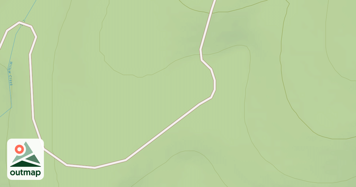 Map of USFS Motor Vehicle Use Map Roads {57798756-EB1D-45D7-B652-43D92275D8EA}