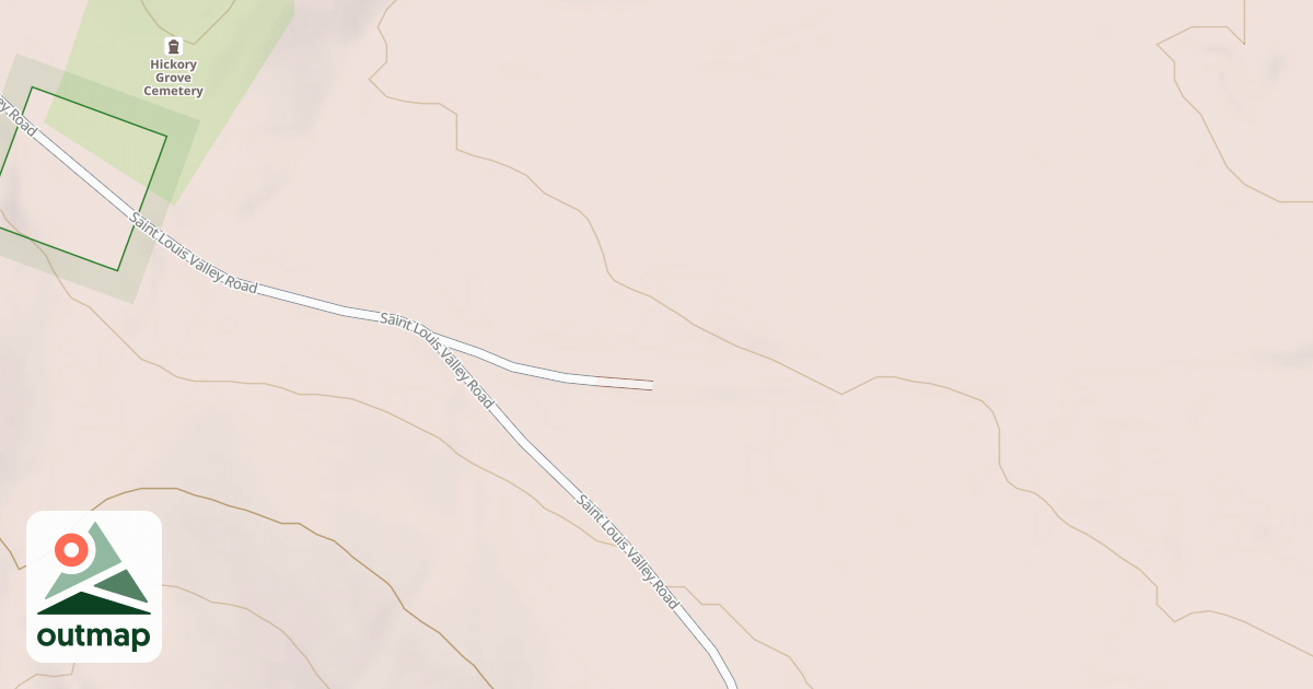 Map of ST.LOUIS VALLEY