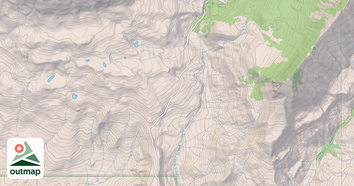 Map of USFS Motor Vehicle Use Map Trails 3239
