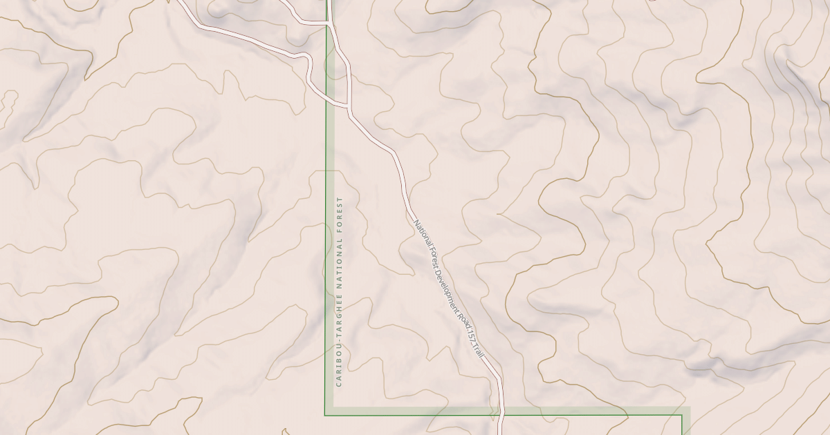 Map preview of PETERSON CREEK