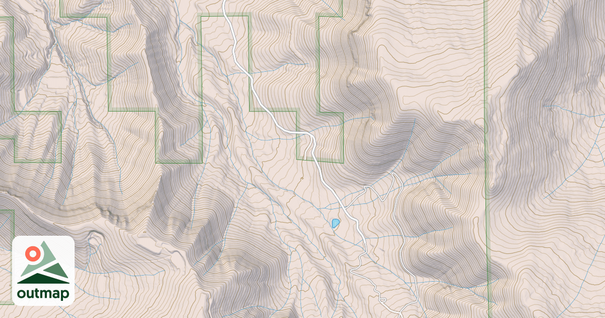 Map of BATTLEMENT JEEP