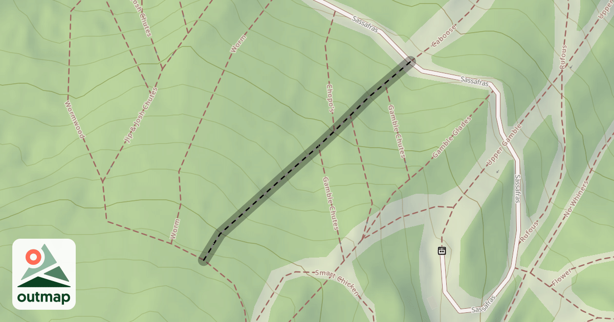 Map of No Caboose