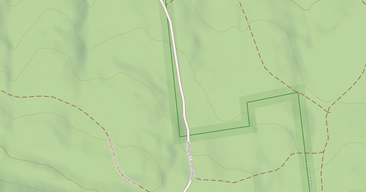 Map preview of Robert Frost Trail