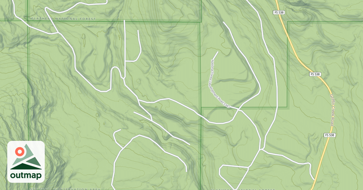 Map of HERRIG CREEK