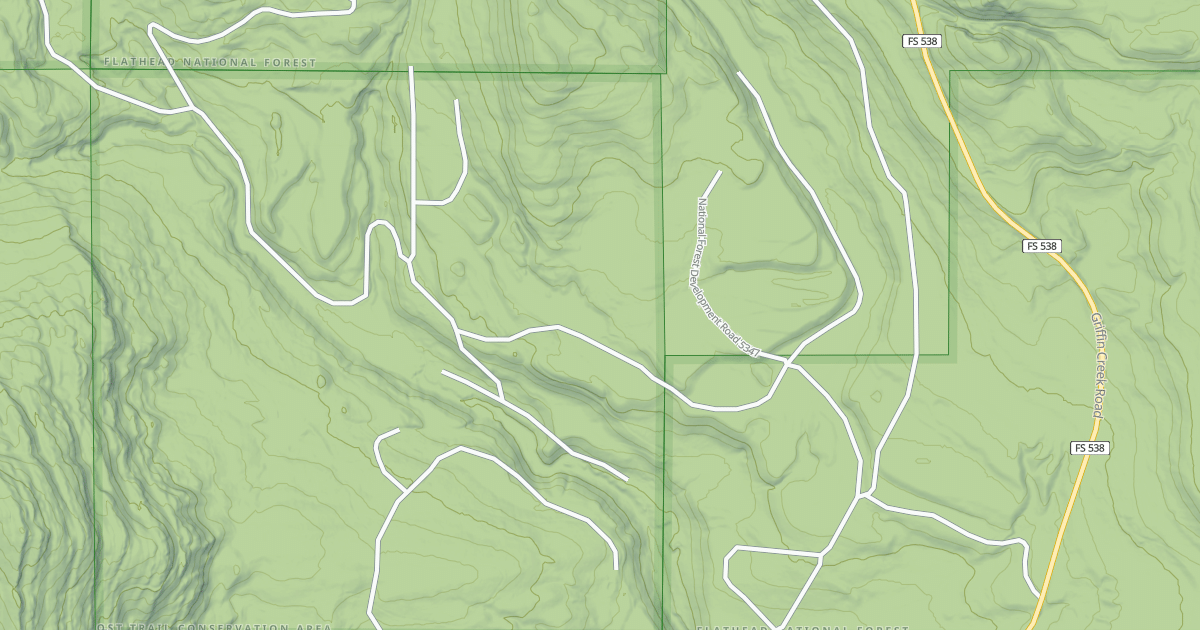 Map preview of HERRIG CREEK