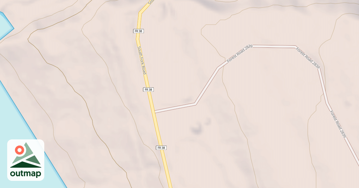 Map of HOKE CREEK LOOP
