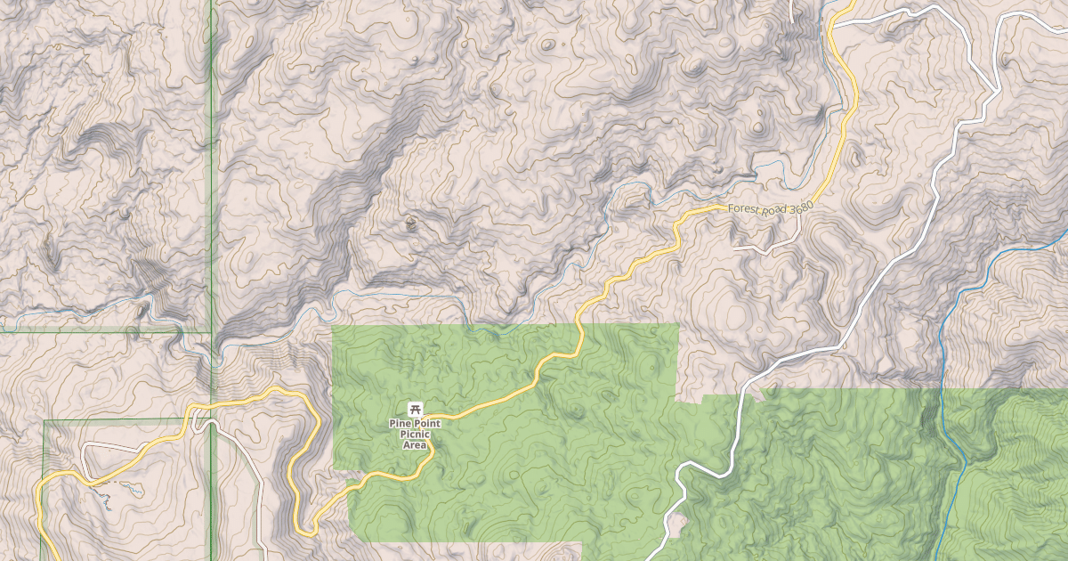 Map preview of HUNTER CREEK