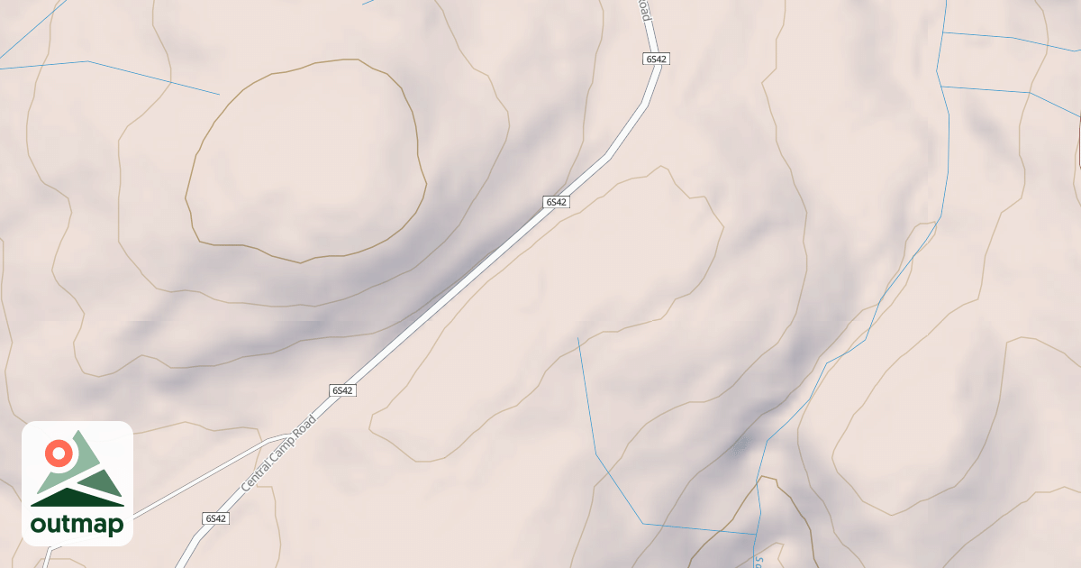 Map of CENTRAL CAMP T12