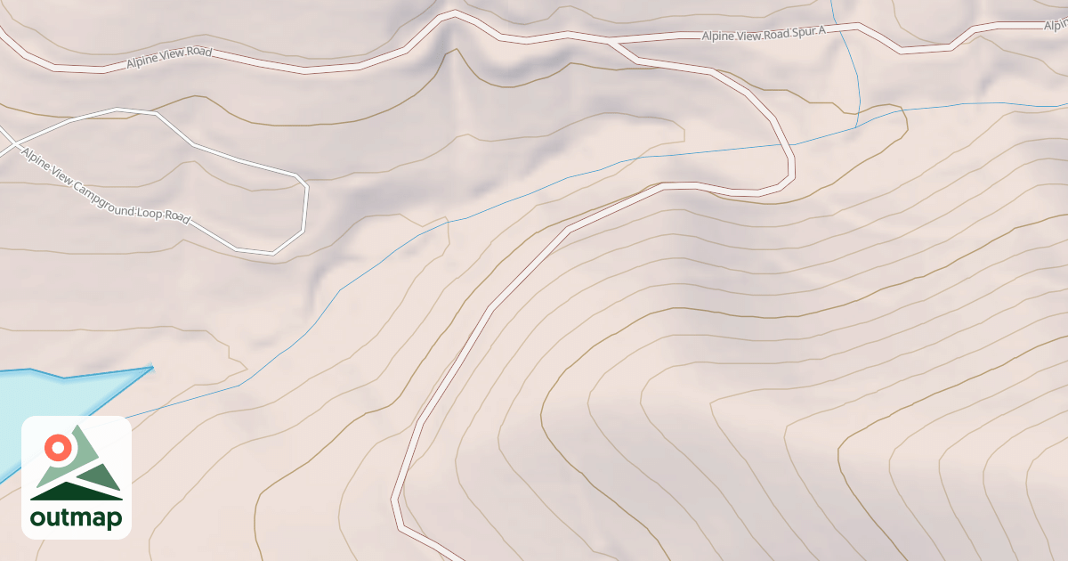 Map of ALPINE VIEW