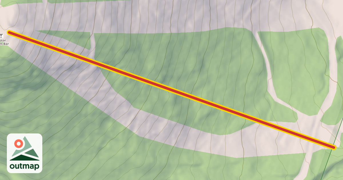 Map of Devil's Fiddle