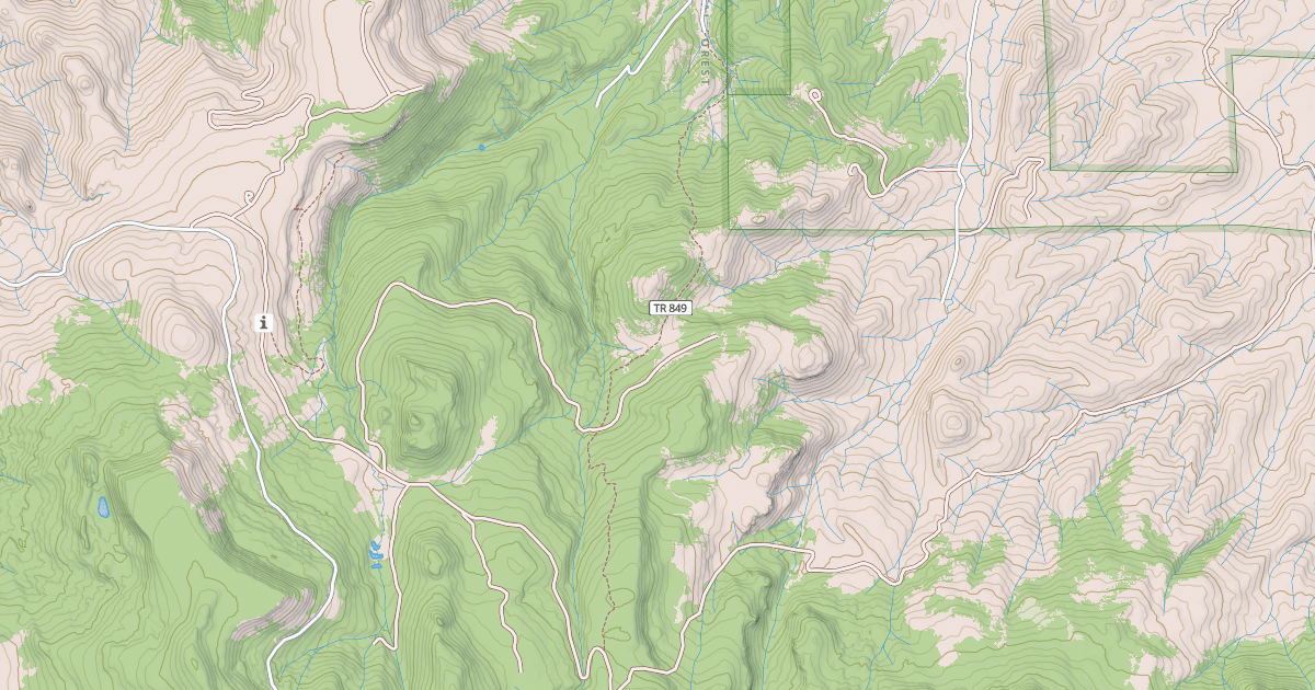 Map preview of WOLF CREEK