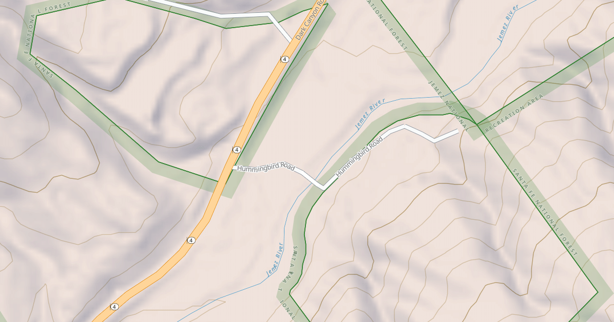 Map preview of HUMMINGBIRD