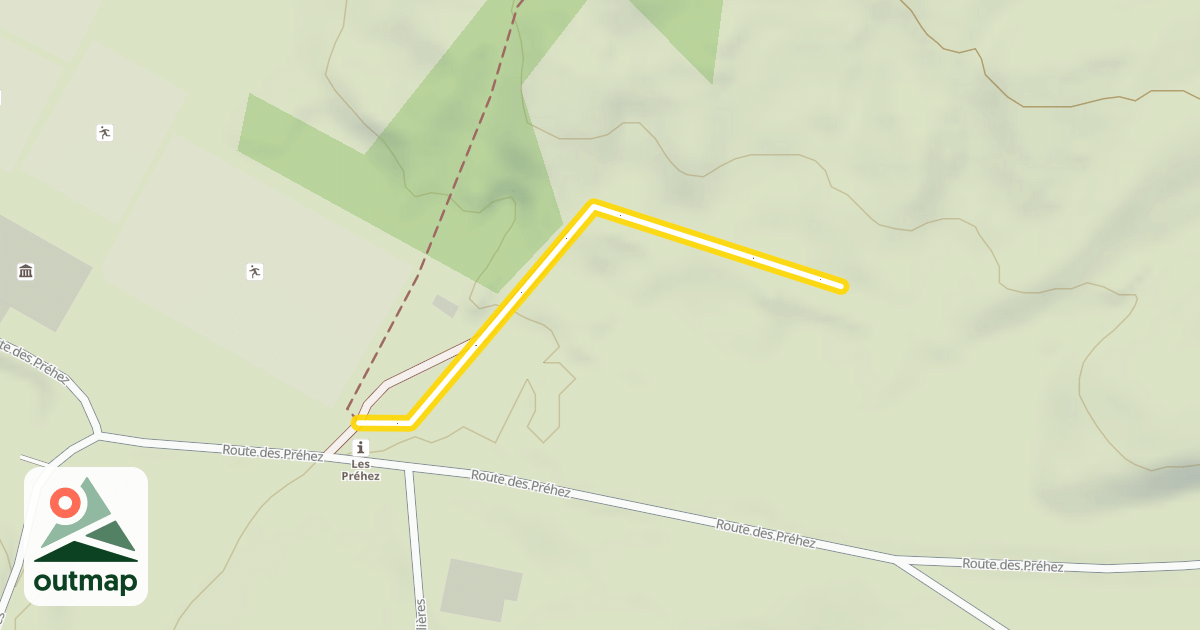 Map of La Combette
