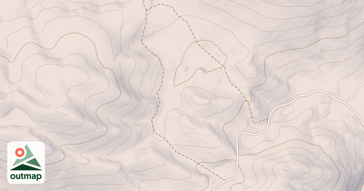 Map of WILLIAMS VIEW SPUR