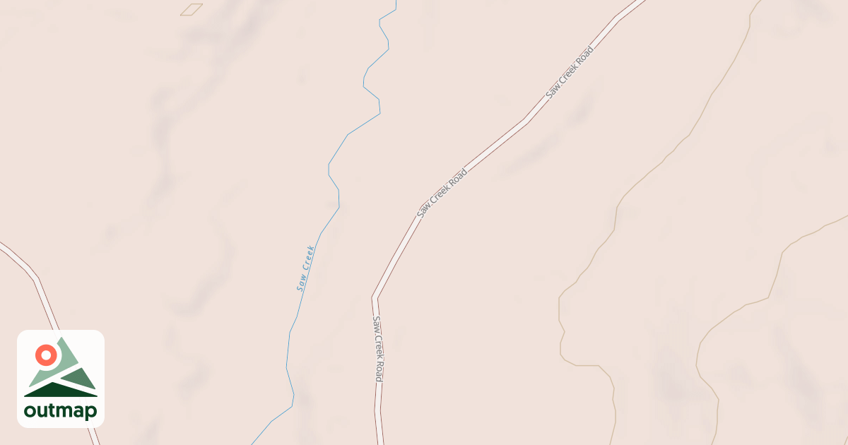 Map of Edgemere-Pecks Pond - Snowmobile Trails