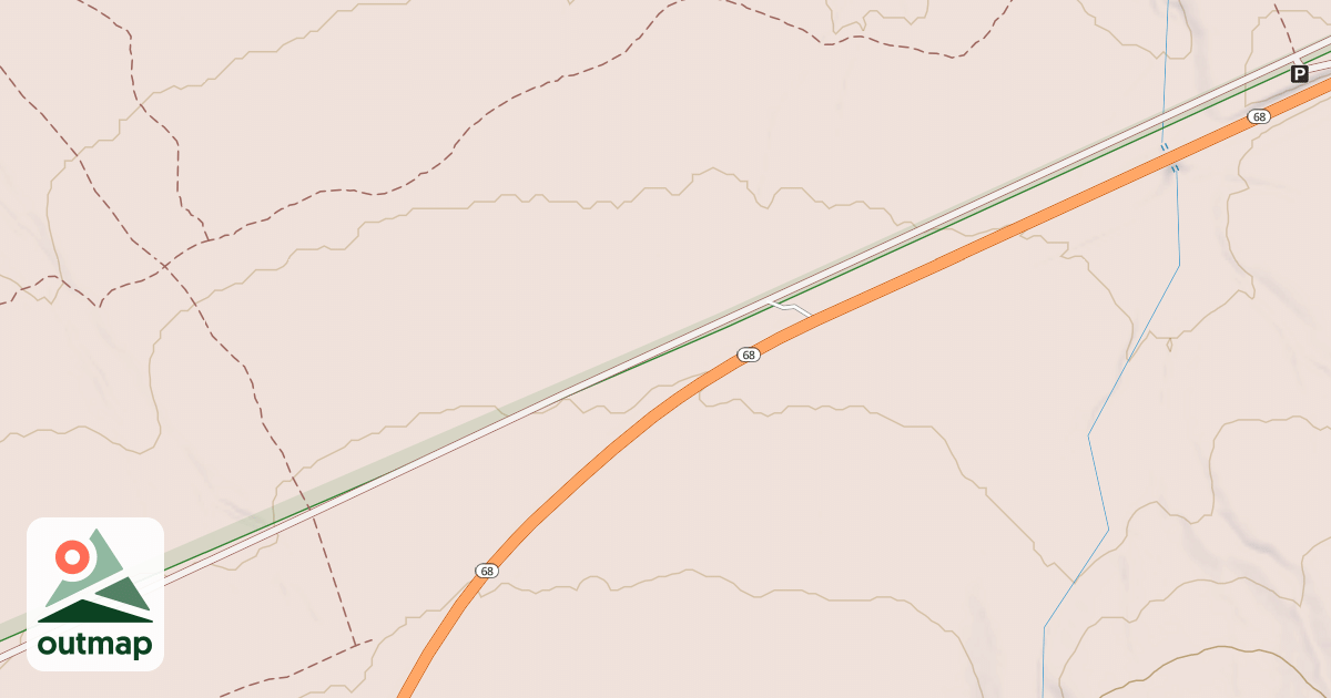Map of Anthony S. Armijo Trail