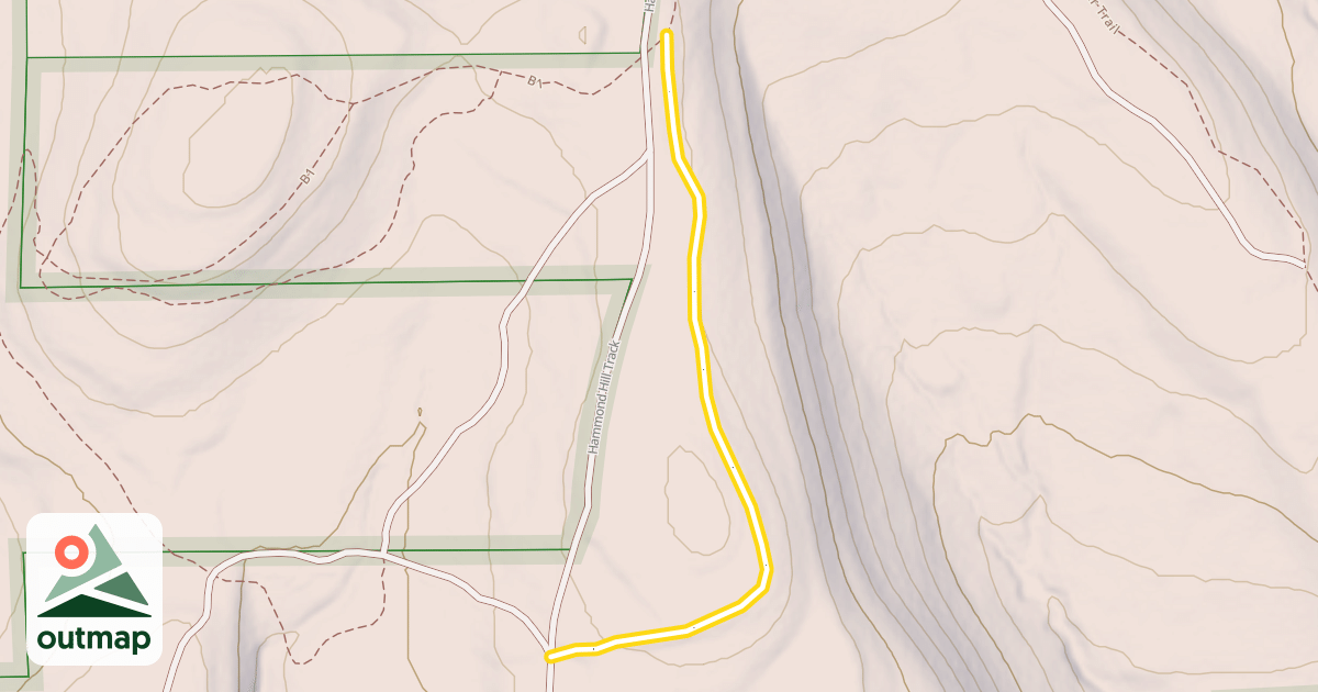 Map of Winter Trail
