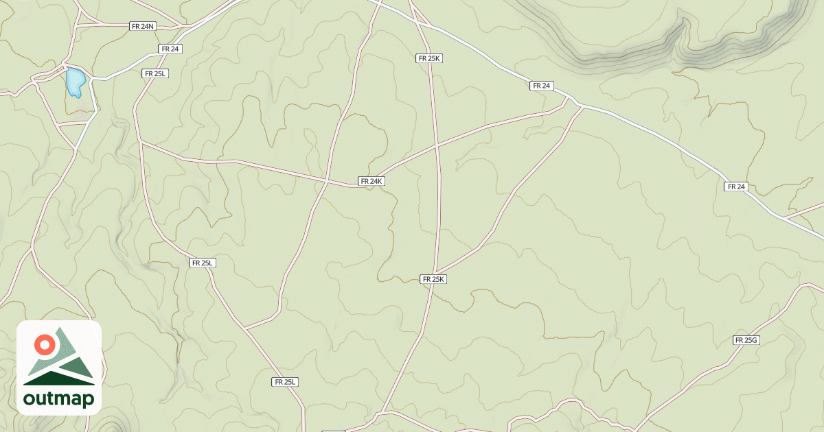 Map of USFS Motor Vehicle Use Map Roads {C7943152-062A-424E-9010-919256587512}