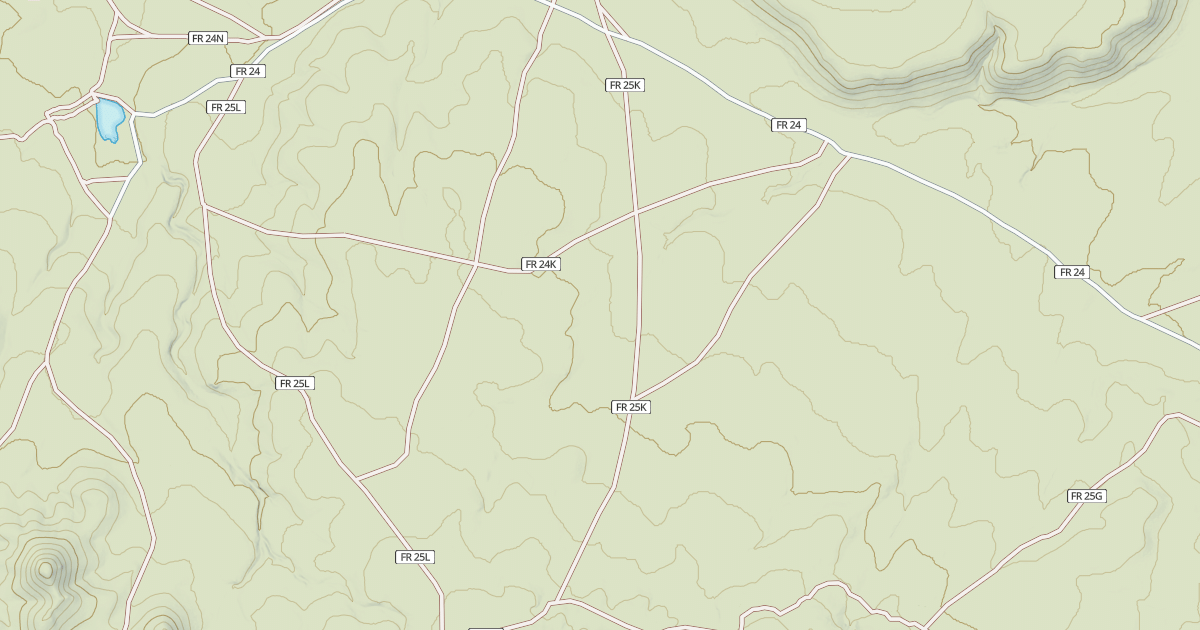 Map preview of USFS Motor Vehicle Use Map Roads {C7943152-062A-424E-9010-919256587512}