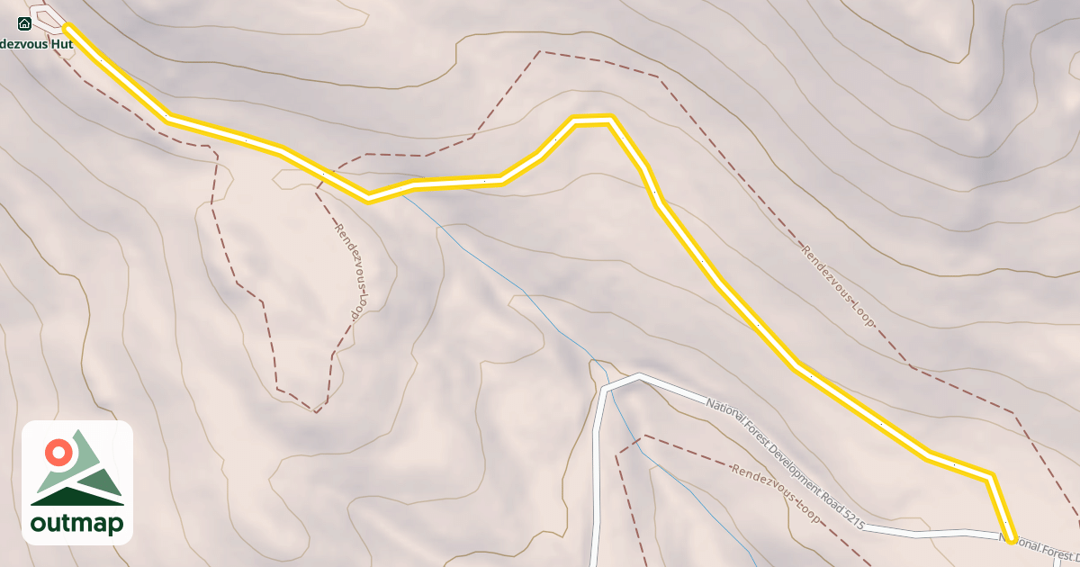 Map of Rendezvous Hut