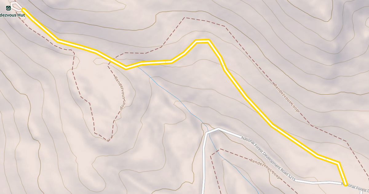Map preview of Rendezvous Hut