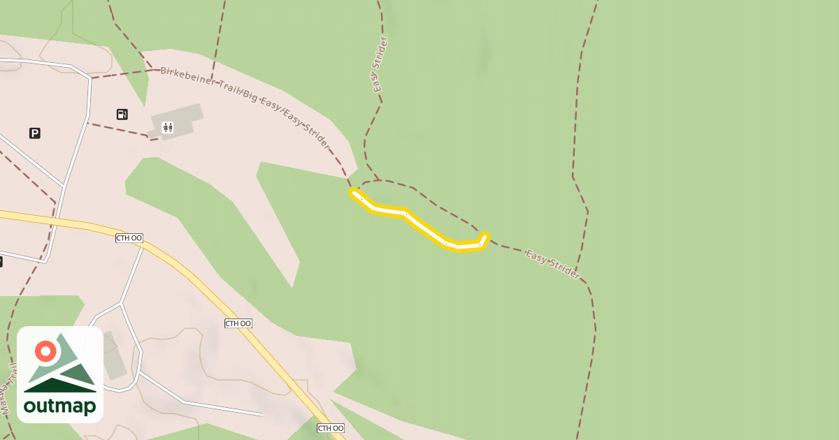 Map of Easy Strider