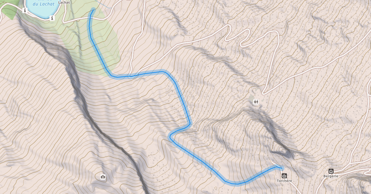Map preview of Lachat