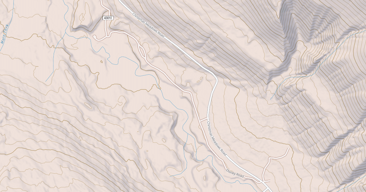 Map preview of DISNEY ROAD