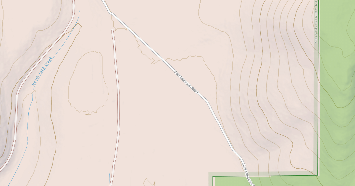 Map preview of BEAR MTN